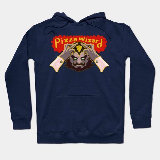 PIZZA WIZARD Hoodie by Jambeezz